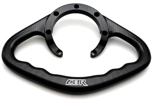 KTGCOZS Mango de tanque de combustible de motocicleta, reposabrazos personalizado para H-onda CBR600RR CBR1000RR F4I CBR900RR CBR954RR CB1000R VTR (negro)