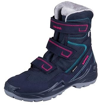 LOWA Milo GTX HI 640540 6951 650540 6951 660540 Navy Beere Textil Textil Blau (Navy Beere), 39