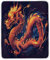 JUMBEAR Fleecedecke mit chinesischem Drachen, weich, warm, leicht, Weihnachtsmotiv, Samt, gemütlich, wendbar, Sherpa-Plüsch, Polyester-Mikrofaser, Bett, Couch, Sofa, Decken, 127 x 152,4 cm