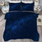 buyluhn Bettdecke 240x260 Sternenhimmel Ohne Bezug Nutzbar, 4 Jahreszeiten Bettdecken Blau Steppdecke Microfaser Ganzjahresdecke，Waschbar Bettzeug mit 2 Kissenbezug für Sommer Winter Doppelbett