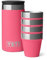 YETI Rambler Shot Glasses with Carrying Case, Tropical Pink