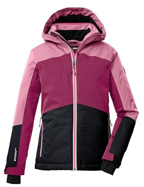 Killtec Mädchen Ksw 196 Grls Ski Jckt Skijacke/Funktionsjacke mit Kapuze und Schneefang