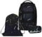 Satch Pack Schulrucksack Set 3tlg. inkl. Schlamperbox und Sportbeutel (Ninja Matrix)