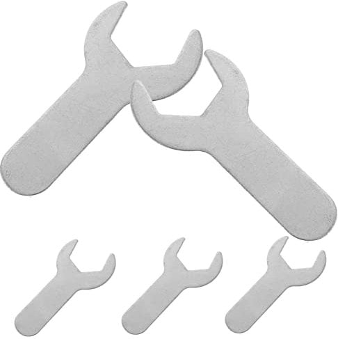 Operitacx 5pcs Gas Bottle Spanner Gas Regulator Wrench Home Wrench Tool Spanners Valves Lightweight Comfortable Grip