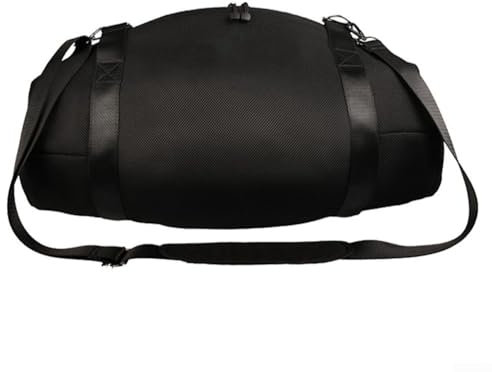 Vilgftyiet Para JBL para BOOMBOX 3 Altavoz portátil Estuche de almacenamiento Bolsa de transporte de viaje con correa para el hombro Cubierta rígida para altavoz inalámbrico y accesorios Negro