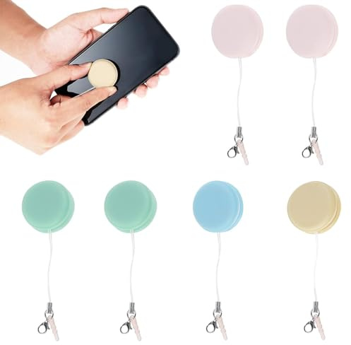 6 Pack Screen Cleaning Cloths Mobile Phone Screen Wipes Glasses Lens Wipes Phone Decor Lens Cleaning Tool Random Color