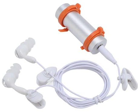 Generic Reproductor de MP3 para Natación a Prueba de Agua de 8 GB con Auriculares a Prueba de Agua para Bucear, Correr, Surfear, Reproductor de Música con Carcasa de Aluminio para Nadadores (Silver)