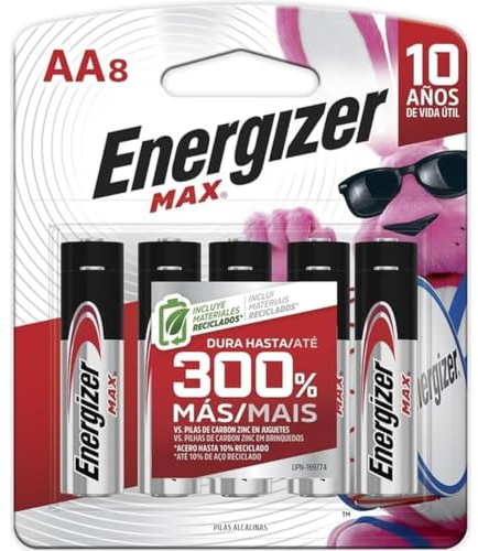 Energizer Max E92BP-8 - Battery 8 x AA alkaline