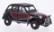 Citroen 2CV 6 Charleston, dunkelrot/schwarz, 0, Modellauto, Fertigmodell, Welly 1:24