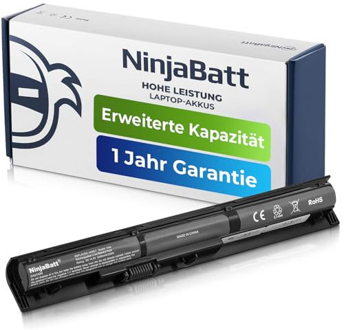 NinjaBatt Battery for HP V104 756743-001 VI04 ProBook 450 G2 455 G2 440 G2 756478-421 756745-001 756478-851 756478-422 756479-421 Envy 14 15 Series - High Performance [4 Cells/2200mAh]