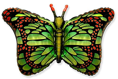 Ballonim® Schmetterling Grün ca. 80 cm Luftballons Folienballon Party DekorationGeburtstag