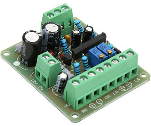 TA7318P DC 12V Power Amplifier VU Meter Driver Board DB Level Meter For Audio Level Testing 63x52x20mm/2.48x2.05x0.79in