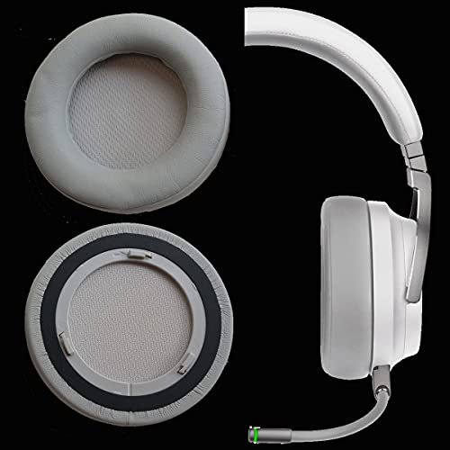V-MOTA Earpads Compatible with Corsair CA-9011186 Virtuoso Wireless Virtual 7.1 RGB Gaming Headset,Replacement Cushions Repair Parts (Grey)