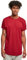 Urban Classics Herren T-Shirt Long Shaped Turnup Tee, lässiges T-Shirt für Männer, in langem Schnitt, brickred, 5XL