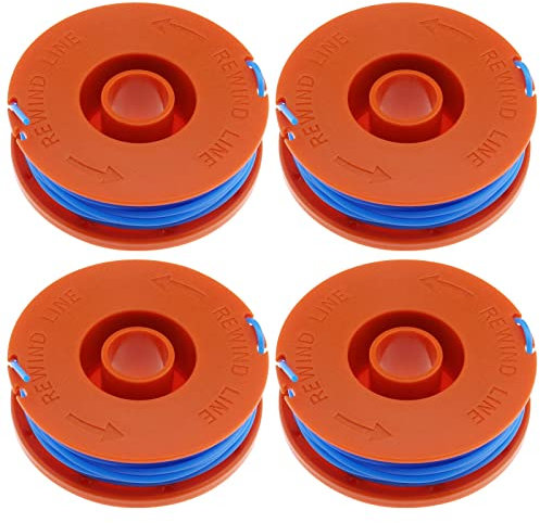 VGOL 4pcs Ligne de Bobine 5137651-90 FLY020 Compatible avec Flymo Mini Trim Multi Trim Series Tondeuses à Gazon 10m Longueur de Fil 1,6mm Diamètre de Fil