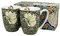 DUO ART GALLERY 2er-Set Tassen 380 ml PIMPERNEL New Bone China Porzellan