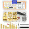 260Stk M2.5 Abstandshalter Hex Distanzhülsen PCB Board/Platinen Männlich Weiblich Gewinde Abstandsbolzen Schrauben Muttern Messing Hex Schraubenmutter Sortiment Kit für Platine Raspberry Pi Mainboard