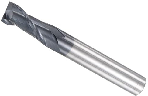 CoCud VHM-Fräser mit quadratischem Schaft, 10 mm x 25 mm Schneiden, AlTiN-beschichtetes P05-Karbid, 2 Schneiden CNC-Fräser - (Anwendungen: zum Fräsen von Edelstahl, gehärtetem Stahl)