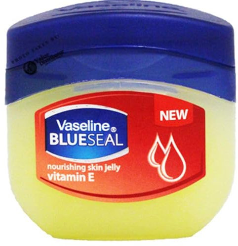 Green Velly Indian Vaseline Blueseal Nährstoff Petroleum Jelly with Vitamin E, 50 ml
