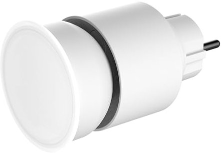 Electraline 58047 IP44 LED-Strahler mit 4 einstellbaren Helligkeitsstufen mit Dimmer von 20LM bis 1000LM, Schuko-Stecker, für den Außenbereich