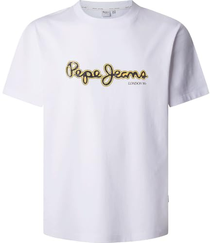 Pepe Jeans Herren Dorian Tee T-Shirt (1er Pack)