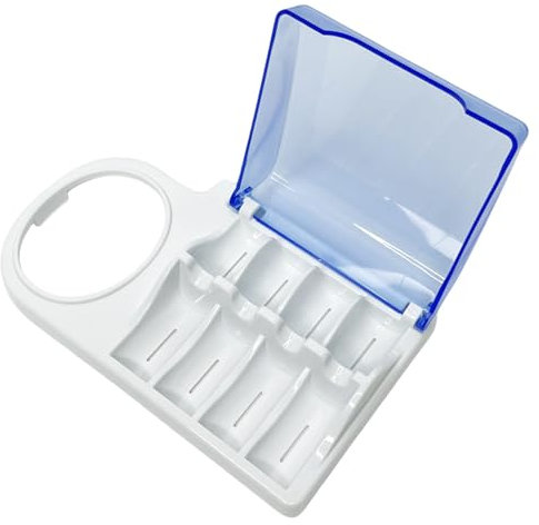 MDHQ Portaspazzolino elettrico, supporto, blu, pratico accessorio da bagno