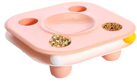 weiting Cat Food Bowl | Interactive Cat Bowl - Multifunctional Cat Food Bowl, Interactive Cat Bowl, Wet and Dry Separation Pet Bowl