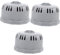 Gadpiparty 3st Aufblasbarer Filterhalter Filterbehälter Ersatz- -teile, Filterhalter Filterbasis Poolfilter Badekugel Filter Filterabdeckung Robuster Filterhalter P.s Grey