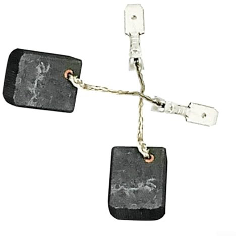 HEIBTENY 2 cepillos de carbón para Metabo 316055220 para amoladora angular WEP 15-150, cepillo de carbón 6 x 12,5 x 15,3 mm