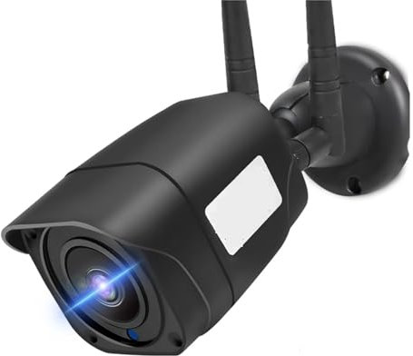 4G Carte SIM caméra IP 5MP HD GSM Balle caméra de sécurité boîtier métallique extérieur caméra Surveillance CCTV P2P pour la sécurité à Domicile(4G Add 64G)