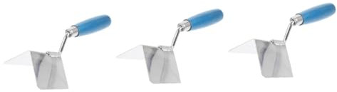 Housoutil 3 Stück männliche Hörner corner scraper angle scraper winkelschleiffer Flecken abschöpfen Düse Veredelung von Trockenbau-Eckwerkzeugen Trockenbau Eckwerkzeug außen Rostfreier Stahl