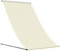 Markisen Sonnensegel Balkon Sonnenschutz Balkon Pergola - Markise Einziehbar Creme 100x150 cm Stoff und Stahl für Terrasse Outdoors Balkon Garten