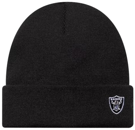 New Era Las Vegas Raiders Mini Logo Cuff Knit Beanie Black