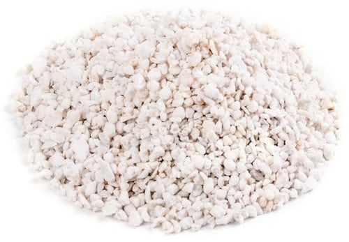 Perlit, Perlit für den Garten, 25 l großes Granulat, 3–6 mm für Pflanzen, organische Bodenverbesserung, verbesserte Belüftung und Entwässerung in Blumenerde