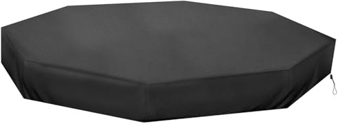 Sandbox Cover, 84x78x9inch Octagon Sandbox Cover, Waterproof Dustproof Replacement Sand Box with Drawstring for Outdoor