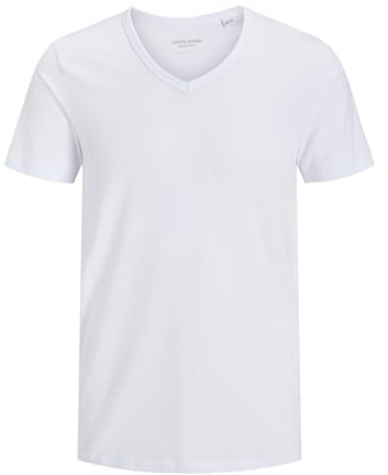 JACK & JONES Men's Basic V-Neck Tee S/S Noos T-Shirt (Pack of 1)