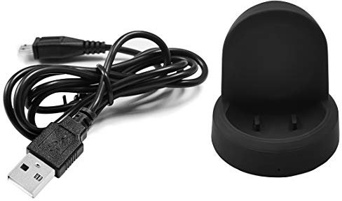 Lokeke de Remplacement sans Fil USB Chargeur Station de Chargement Support pour Samsung Glaxy Watch 42 mm & 46 mm Sm-r800 R805 R810 R815