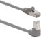 1aTTack.de 366239 Cat.6 Netzwerkkabel Winkel 90 Grad 7,5m - grau - 1 Stück - Cat6 Patchkabel (SFTP PIMF) 1000Mbit/s Rj 45 Stecker - 1 x 7,5m Meter grau