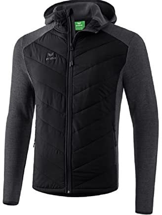 Erima Herren Steppjacke Function, Schwarz, L EU