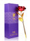 ALLOMN Rosa, Flores Artificiales, 24K Chapado en Oro Rosa con Caja de Regalo día de San Valentín Día de la Madre Cumpleaños de Navidad (Rojo)