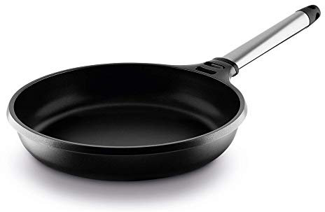 CASTEY - Sartén de Inducción Castey, Modelo 6-I16, Tamaño 16 cm, Acero Inoxidable y Mango Desmontable, Revestimiento Antiadherente, sin PFOA, Base Full Induction, Apta para Todas las Cocinas