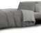 HomeLife Winterdecke Doppelbett 250x250 - Extra Warme Bettdecke Winter - Weiche Winterbettdecke aus 100% Polyester - Steppdecke für Allergiker - Waschmachinenfeste Schlafdecke - Hellgrau/Dunkelgrau