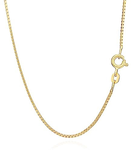 NKlaus 50cm Venezianerkette 585 Gelbgold 14 Karat elegante Halskette filigrante Breite 0,9mm Collier 3,1g schwer 9369