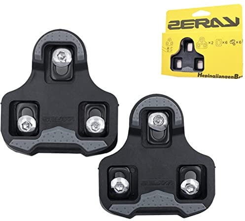 HEPINGJIANGENBO ZERAY SP-110 Bike Cleats Compatible with Keo Structure & Keo Pedals with Grip