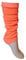 Kids Girls Plain Leg Warmer Girls School Dance Wear Legwarmer Tutu Fancy (Neon Orange)