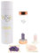 Mish Crystal Natural Elixir Infused Glass Gemstone Water Bottle Amethyst Rose Quartz BPA Free 550ml
