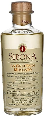 Sibona La Grappa di MOSCATO 40% Vol. 0,5l
