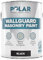 Polar Wallguard Black Masonry Paint Exterior - 5 Litre | Waterproof Coating for Brick, Concrete, Stone, Pebbledash, and Ironwork | High Durability and Superior Protection for Exterior Walls