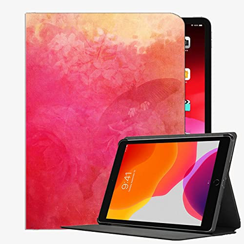 Suit iPad Mini Case for iPad Mini 5 2019/ Mini 4 Cover,Texture Paper Butterfly Pad87 Case Slim Shell Cover For iPad iPad Mini 7.9 inch