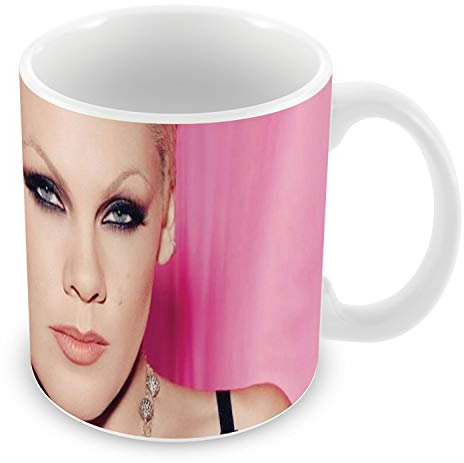 French Unicorn Mug Tasse Star Célèbre Pink Chanteuse Musique 1
